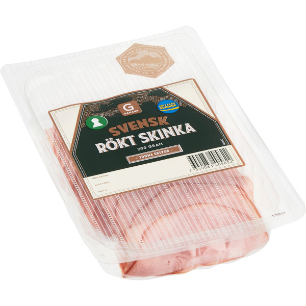 Garant Skinka Rökt Tunna Skivor