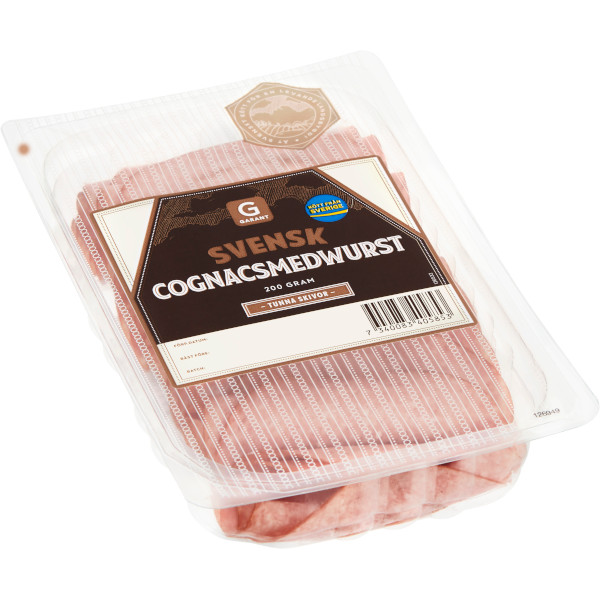 Garant Cognacsmedwurst Tunna Skivor