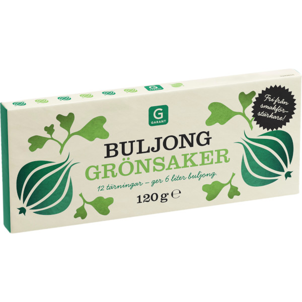 Garant Buljongtärningar Grönsaker