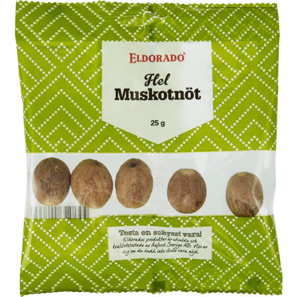 Eldorado Muskotnöt Hel