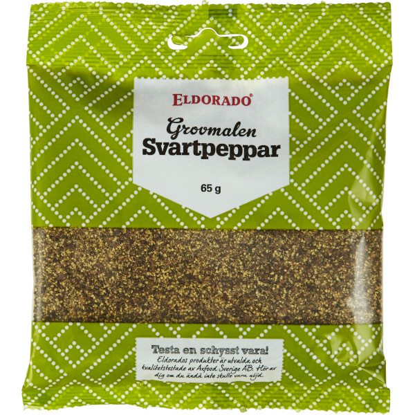 Eldorado Svartpeppar Grovmalen