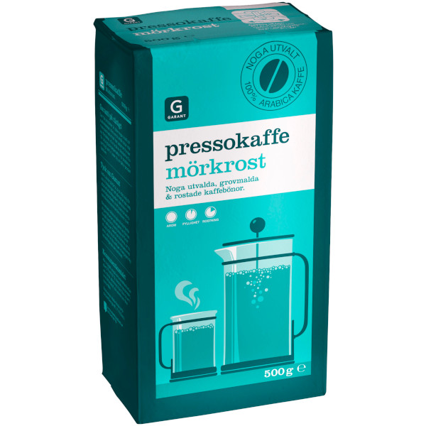 Garant Pressokaffe Mörkrost