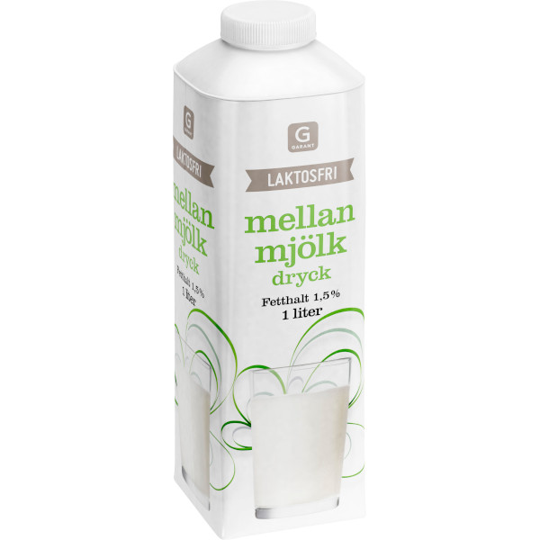 Garant Mellanmjölkdryck Laktosfri
