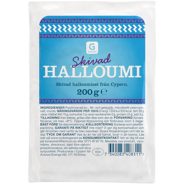 Garant Halloumi Skivad