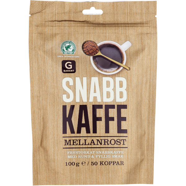 Garant Snabbkaffe Mellanrost