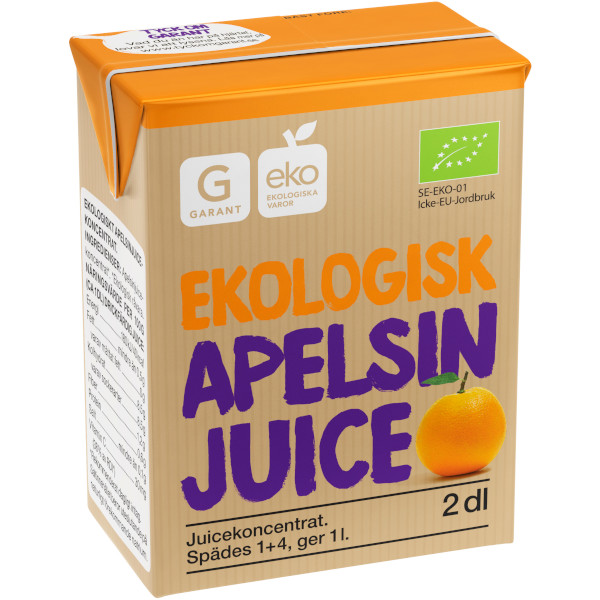 Garant Apelsinjuice Ekologisk Konc