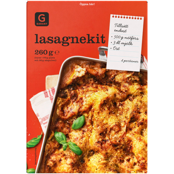 Garant Lasagnekit