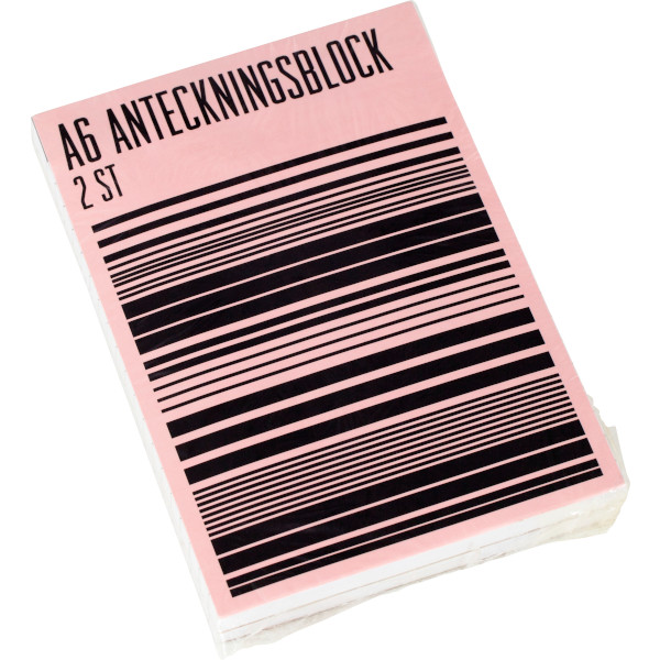 Axfood Special/No Label Anteckningsblock A6