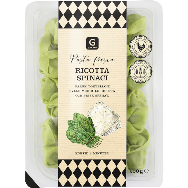Garant Tortelloni Ricotta & Spenat