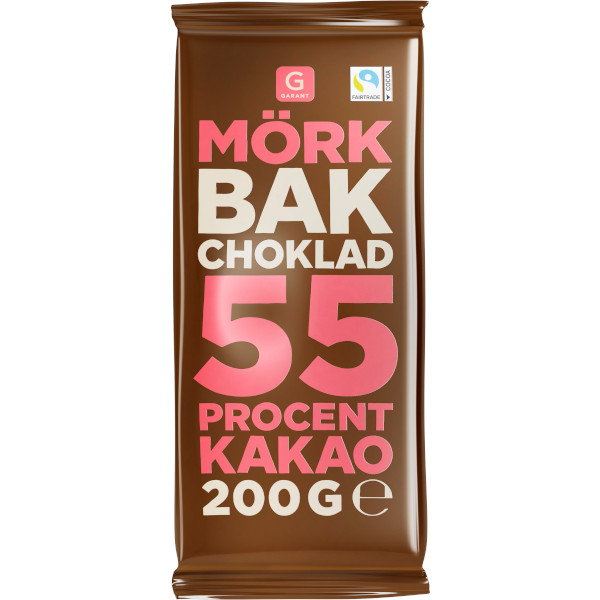 Garant Bakchoklad Mörk