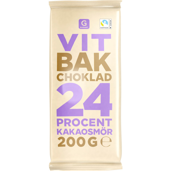 Garant Bakchoklad Vit