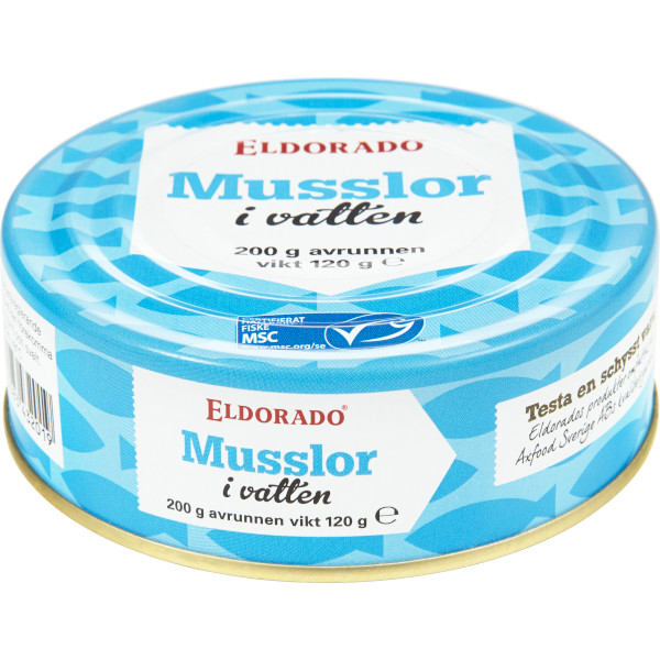 Eldorado Musslor Vatten