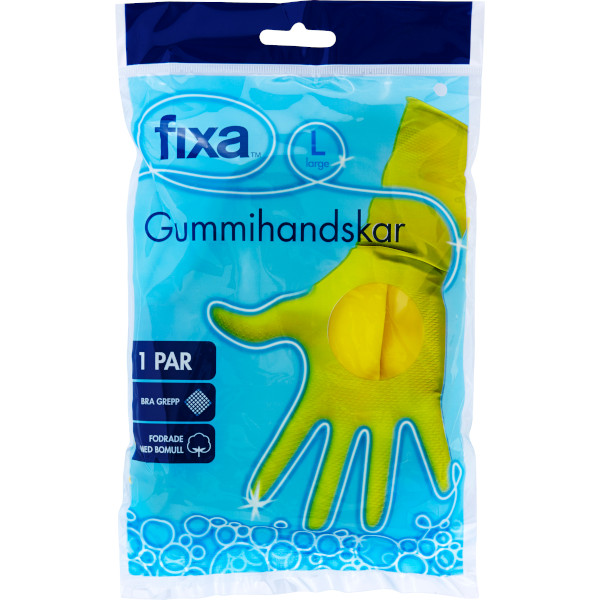 Fixa Gummihandskar L