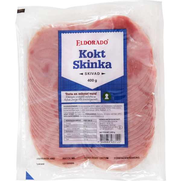 Eldorado Skinka Kokt Skivad