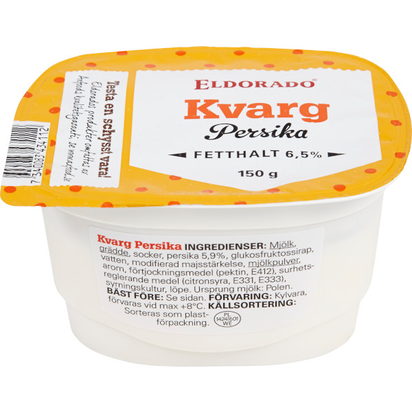 Eldorado Kvarg Persika