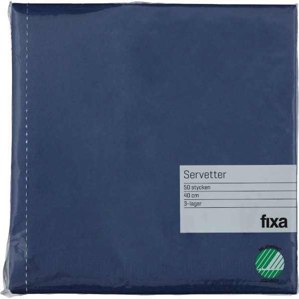 Fixa Servetter 40cm Blå