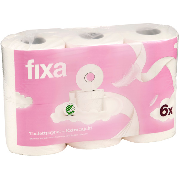 Fixa Toalettpapper Extra Mjukt
