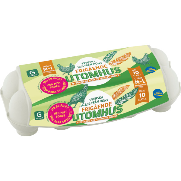 Garant Ägg Frigående Utomhus M-L