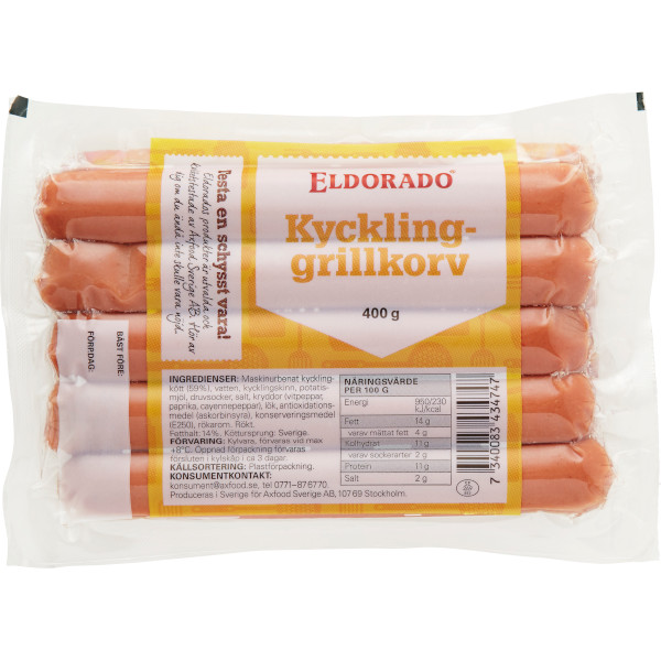 Eldorado Kycklinggrillkorv