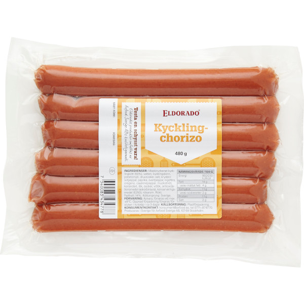 Eldorado Kycklingchorizo
