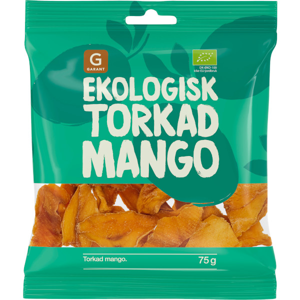 Garant Torkad Mango Ekologisk