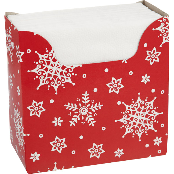 Fixa Servettbox 33cm Snöhjärtan