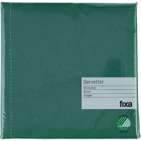 Fixa Servetter 40cm Gröna