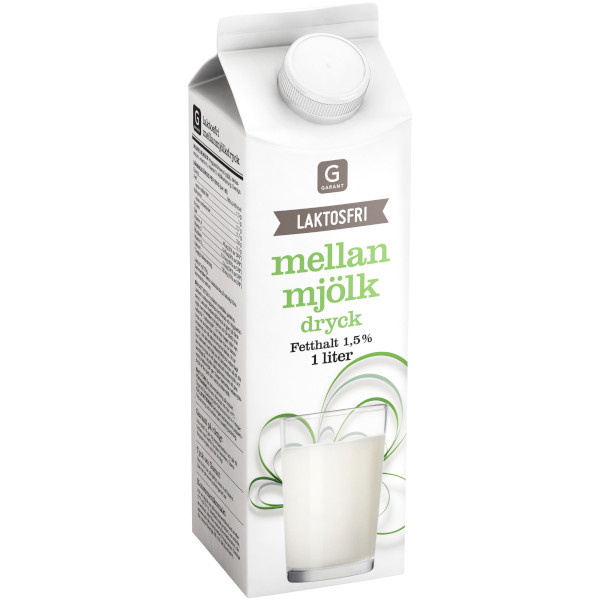 Garant Mellanmjölkdryck Laktosfri