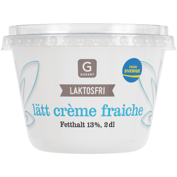 Garant Crème Fraiche Lätt Laktosfri