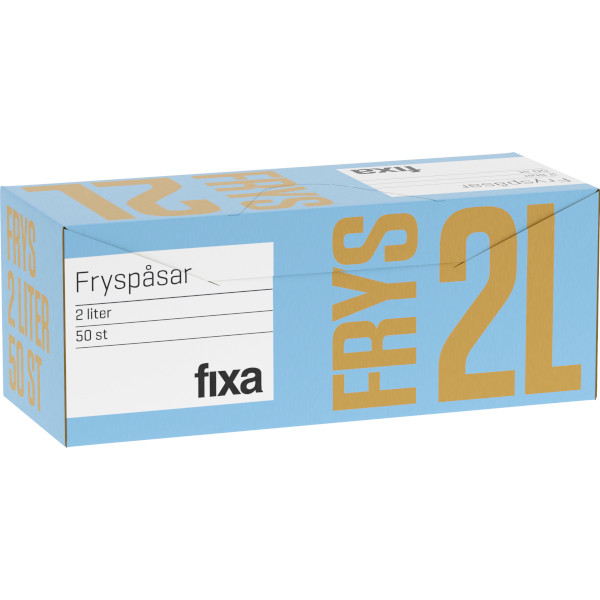 Fixa Fryspåsar 2L