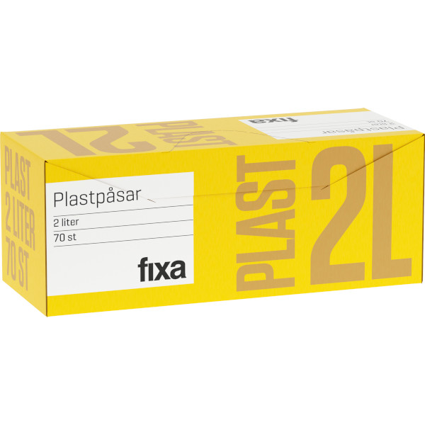 Fixa Plastpåsar 2L