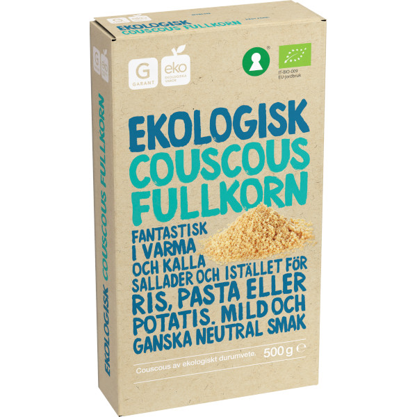 Garant Couscous Fullkorn Ekologisk