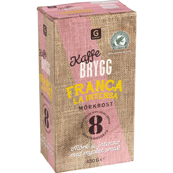 Garant Bryggkaffe Franca La Intensa Mörkrost