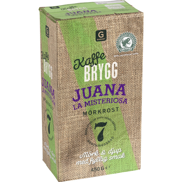 Garant Bryggkaffe Juana La Misteriosa Mörkrost