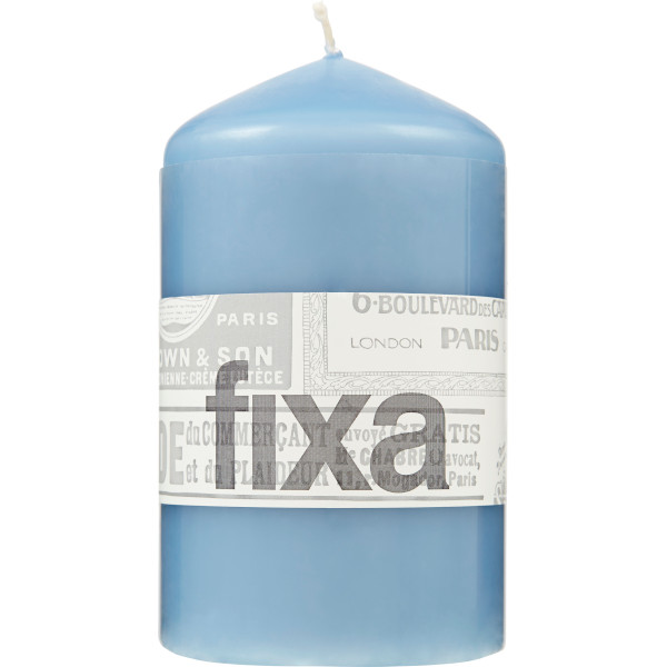 Fixa Blockljus 70x120mm Blå