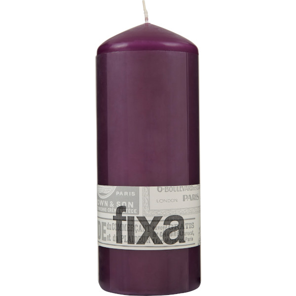 Fixa Blockljus 70x180mm Lila