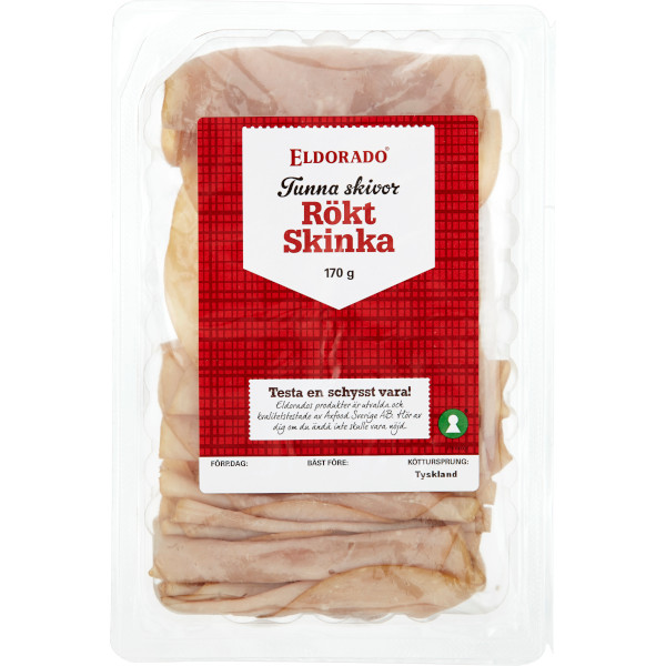 Eldorado Skinka Rökt Tunna Skivor