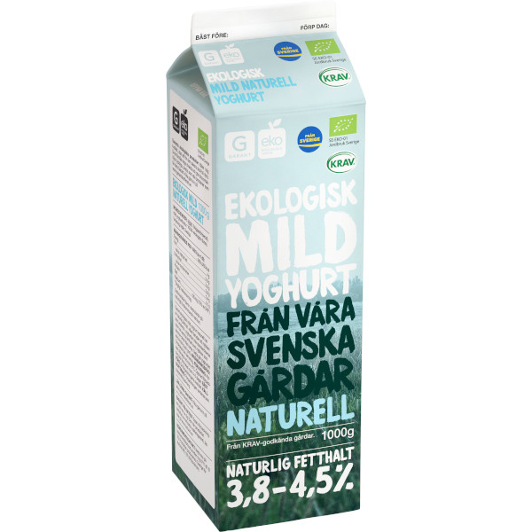 Garant Mild Yoghurt Naturell Ekologisk