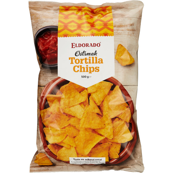 Eldorado Tortillachips Ostsmak