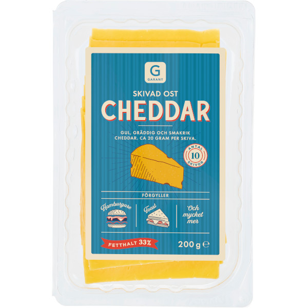 Garant Cheddar Skivad