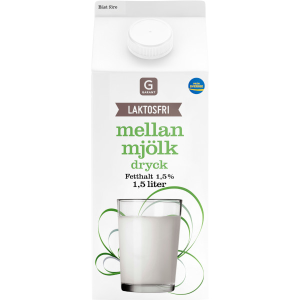 Garant Mellanmjölkdryck Laktosfri