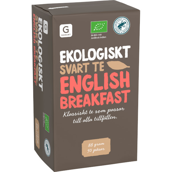 Garant Svart Te English Breakfast Ekologiskt