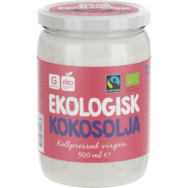Garant Kokosolja Kallpressad Ekologisk