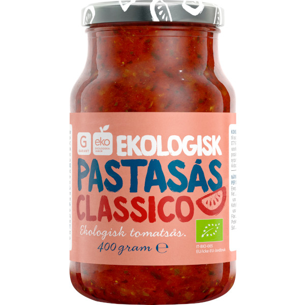 Garant Pastasås Classico Ekologisk