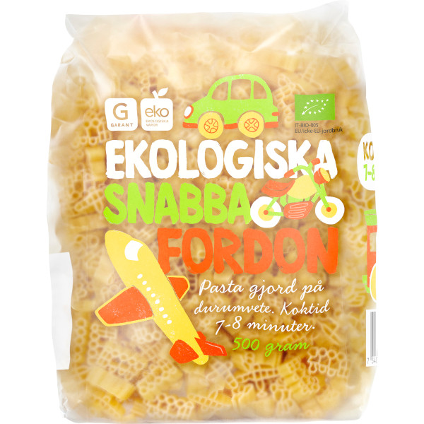 Garant Pasta Snabba Fordon Ekologisk