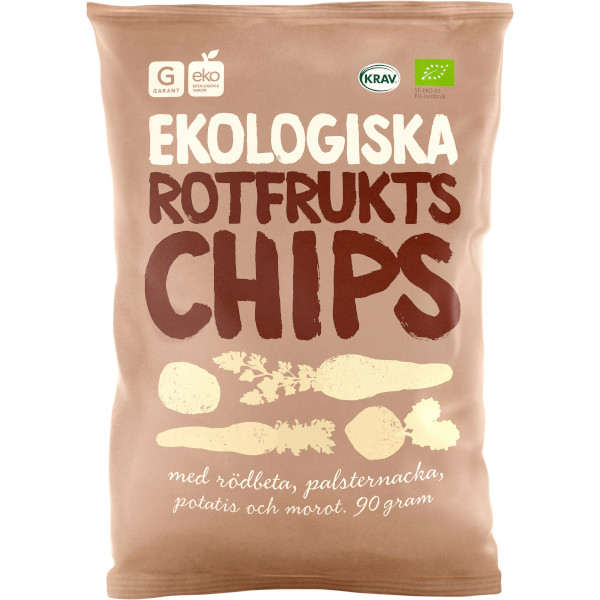Garant Rotfruktschips Ekologiska