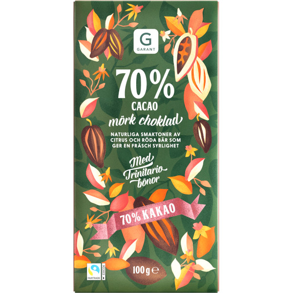 Garant Mörk Choklad 70%