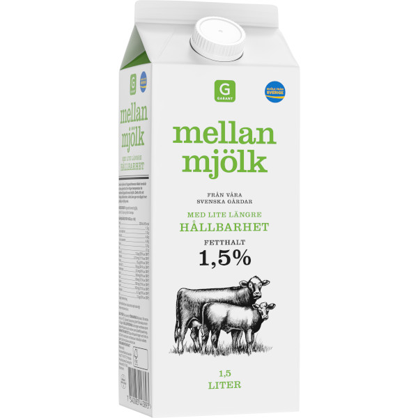 Garant Mellanmjölk ESL