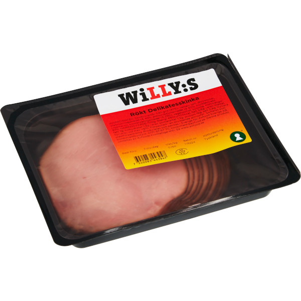 Willys Delikatesskinka Rökt