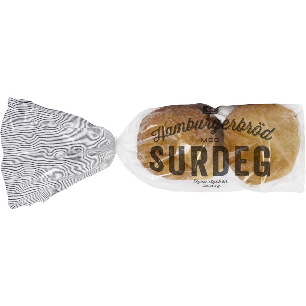 Garant Hamburgerbröd Surdeg